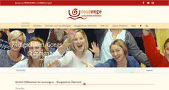 Desktop Screenshot of neuewege.at